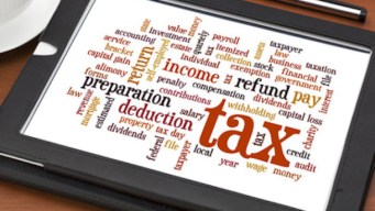 tax  word cloud