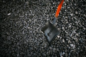 KNUTSFORD, UNITED KINGDOM - NOVEMBER 24:  Coal waits to be delivered from the yard of traditional coalman Ernie Lockett to homes for winter heating in Northwich on November 24, 2008 in Cheshire, England. Ernie, aged 64, has been a coalman since he was 15 and works alone on his Cheshire delivery round. Coal has seen a resurgence in use as other fuels, such as oil have seen a price increase and the fashion for solid fuel stoves has risen.  (Photo by Christopher Furlong/Getty Images)